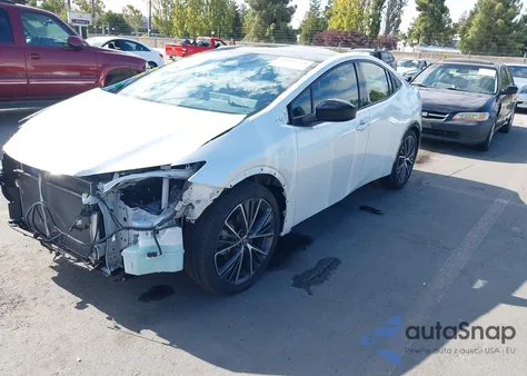 2023 Toyota Prius Limited из США, поврежденный, VIN JTDACAAU8P3010559